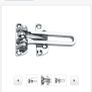 door latch - polished chrome - brand new never used Image 5