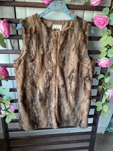 gilet fake fur next gilet size 12
