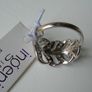 Sterling Silver Feather ring ., New , Ingenious jewellery, Feather jewellery Image 3