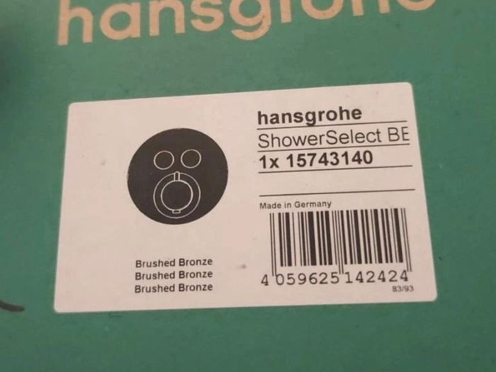 New & sealed Hansgrohe ShowerSelect