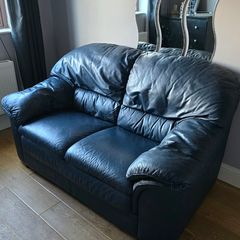 Leather sofa