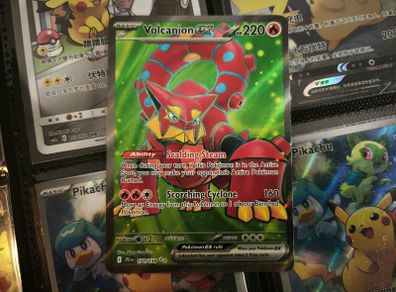 Volcanion EX ! Ultra Rare ! from Journey Together Set ! 2025 ! Pokemon Card !