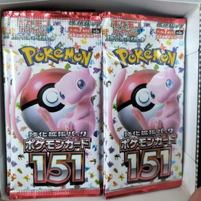 Pokemon 151 Japanese Packs