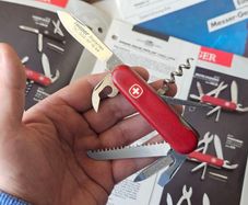 Vintage Wenger Backpacker Discontinued 85mm Swiss Army Knife Collectable