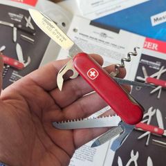 Vintage Wenger Backpacker Discontinued 85mm Swiss Army Knife Collectable