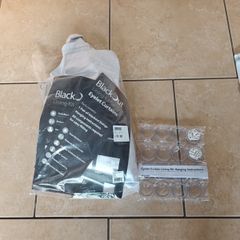 Brand new Blackout eyelet curtain lining + kit hooks