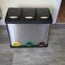 Three Compartment Bin (Small 3x8 litres) Image 2