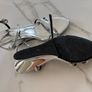 Zara Silver Wedges Size 5 Image 3