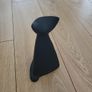 Ceramic Cat silhouette figurine Image 2