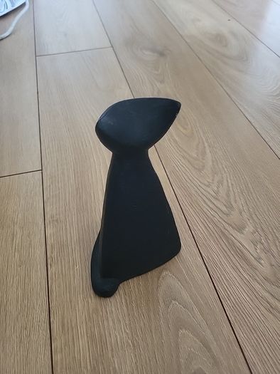 Ceramic Cat silhouette figurine