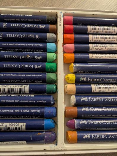 Oil pastels