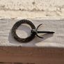 13-15th century Silver Annular Brooch, dagger pin design, exceptional rarity! Image 9