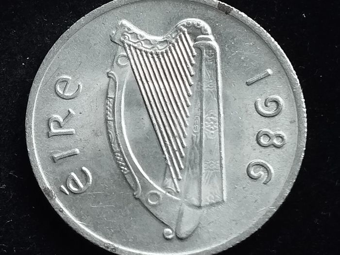 Ireland - 1986 - 5 Pence  - Bull - High Grade - KM.22 - [2016]