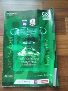All Ireland Match Programme 2024 Armagh v Galway