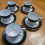 Vintage Noritake Japan. 5 Cups & Saucers. Image 4