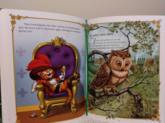 My Treasury Of Animal Stories & Rhymes Hardback Book