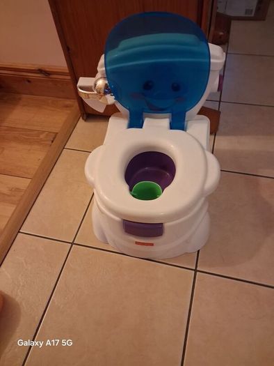 My first toliet
