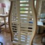 King size wooden bed frame Image 2