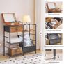 Record Player Stand End Table with Vinyl Storage Turntable Stand Image 5