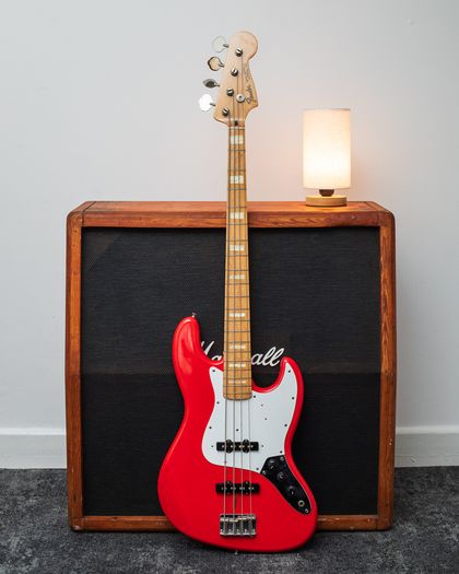 Fender Jazz JB75-80US 1985 - Fiesta Red