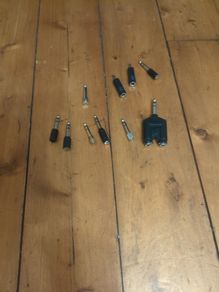 Audio instrument adaptors