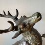 Bronze Stag on marble Image 2