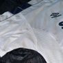 MANCHESTER UNITED away jersey shirt AND shorts Umbro 1999 2000 season. TREBLE WINNERS highly sought after SHARP sponsor edition Image 8