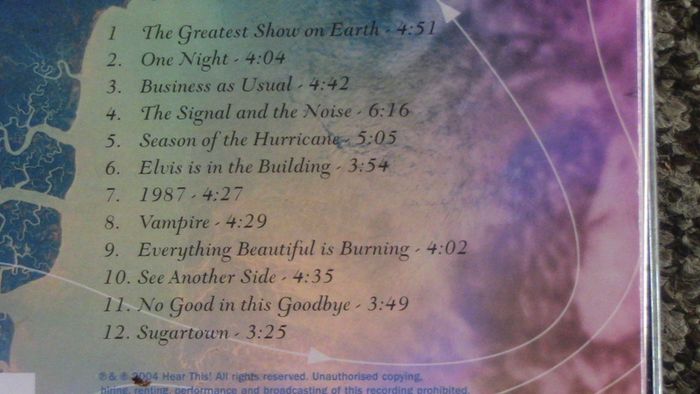 Juliet Turner - Season of the Hurricane CD