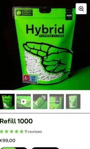 Roll up filters