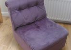 2 piece purple couch