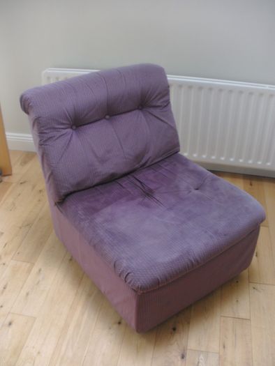 2 piece purple couch