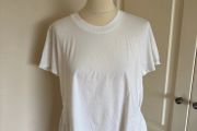 Cos white cotton top size 12