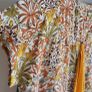 NEXT Morris & Co floral loose top with back detail Sz 10UK (Fit 10-12UK) Image 8