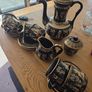 24k gold vintage Greek teaset Image 2