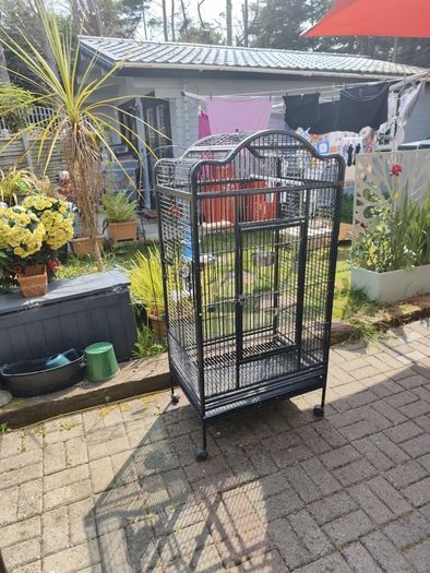 large bird cage