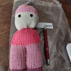 larger hand knitted dolls