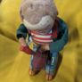 VINTAGE Mechanical Little Shoemaker by Alps Japan Clockwork Windup - Tin Image 4