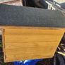 Wooden pet/ dog kennel with flap Image 2
