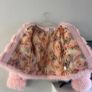 pink fur coat Image 2