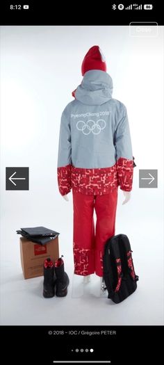 The nort face Winter Olympics  jacket 2018
