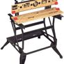 Workmate Plus, Work Bench Tool Stand Saw Horse , Dual Height with Heavy Duty Steel Frame (FREE POSTAGE) Image 5