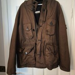 stone island hooded dutch rope inner jacket