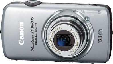 Canon PowerShot SD980 IS Digital Elph Silver Digital Camera