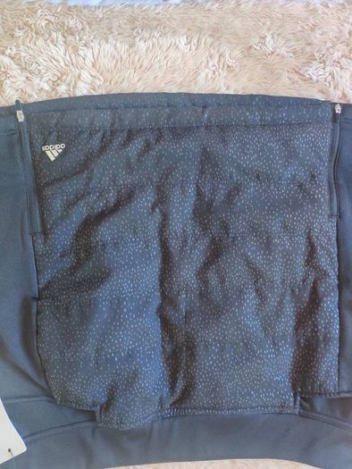 BNWT Adidas Womens Quilted Insulated Golf Skirt Black size L UK14/16 EU42/44 Postage included