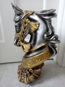 Arabian head statue