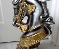 Arabian head statue