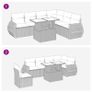 7 Piece Garden Sofa Set Image 3