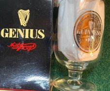 Guinness Golden Jubilee Brew Glass 1986