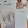 Wedgwood 4 Champagne Glasses 24 %Lead Crystal Image 5