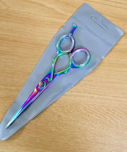 Professional hair scissors stainless steel (Multi Color)